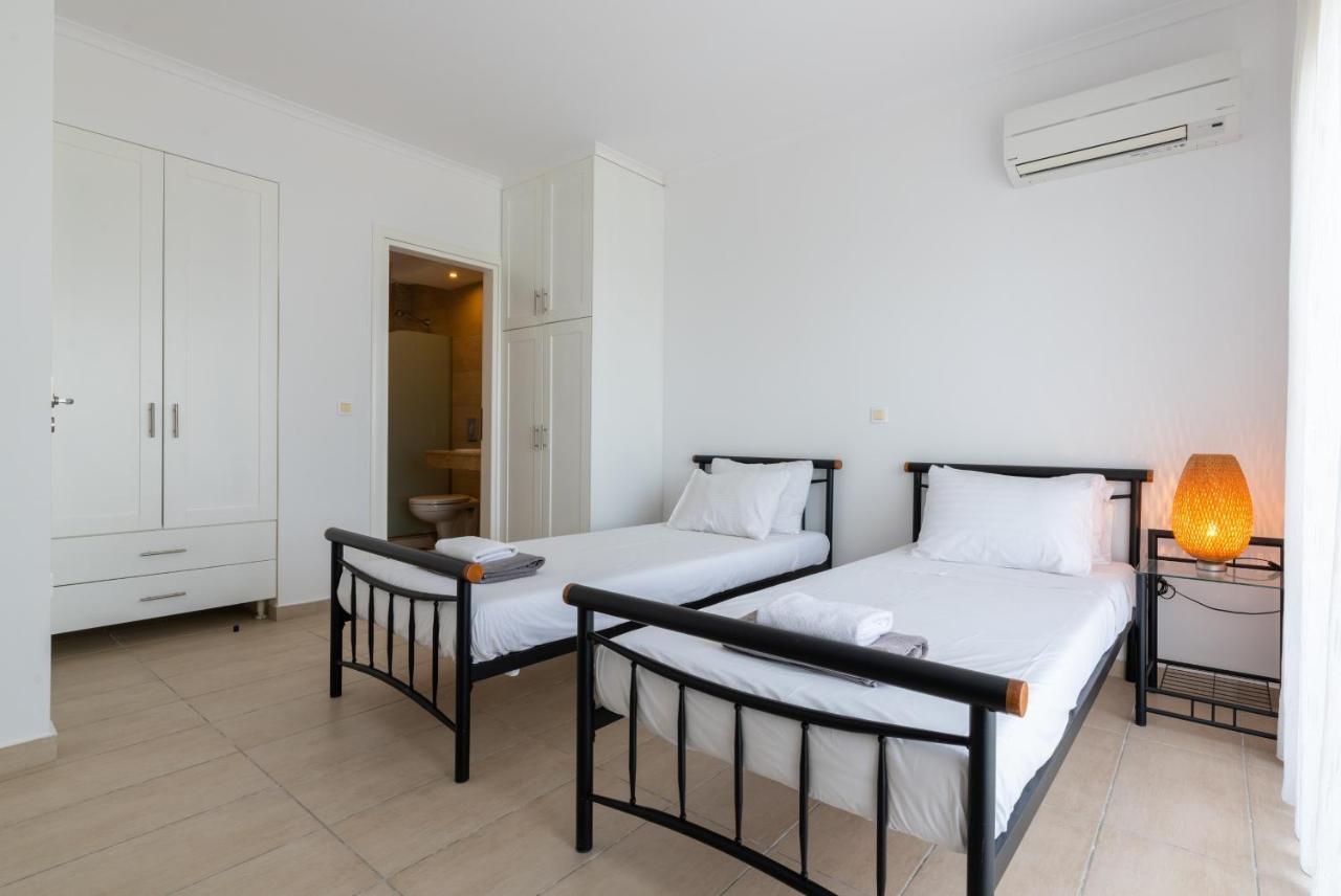 Villa Milena With Private Pool, Vlicha Beach Lindos Kültér fotó