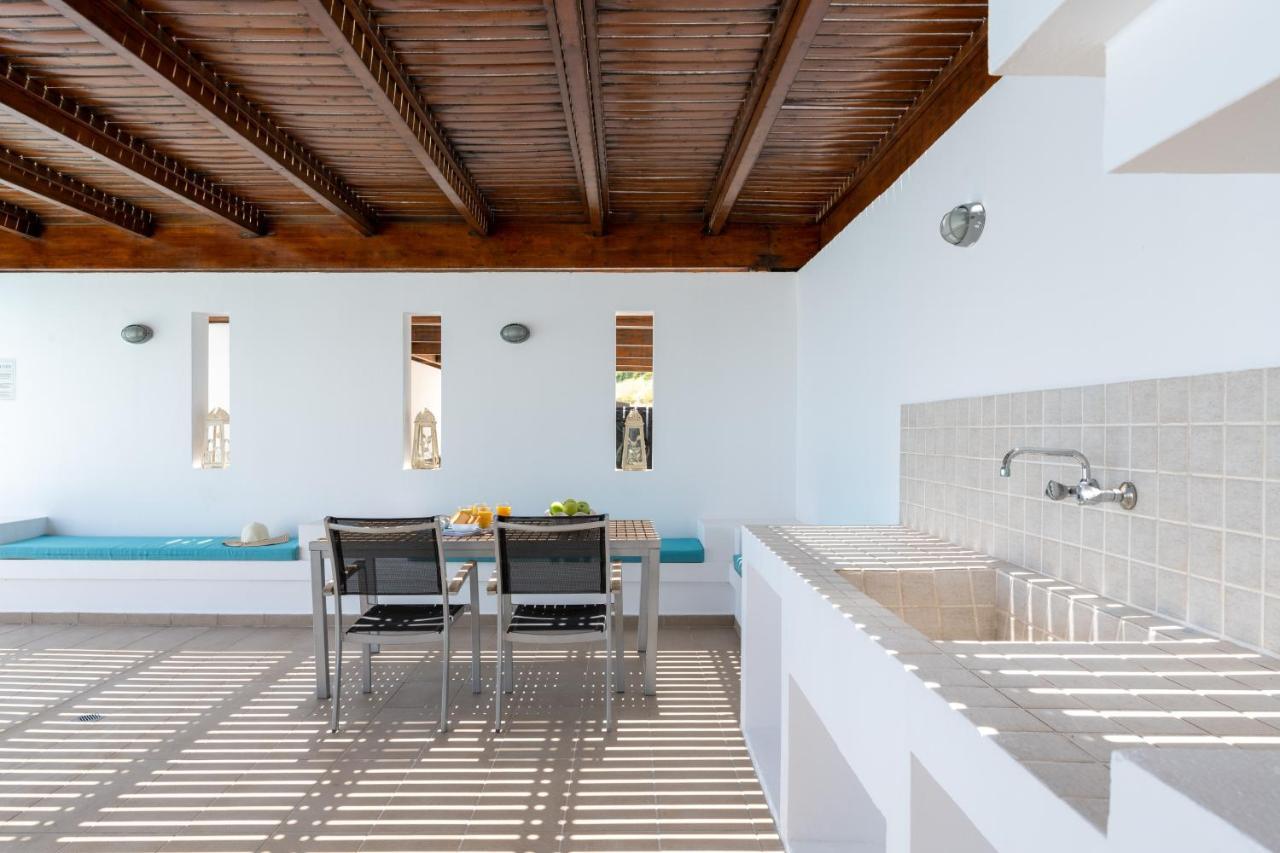 Villa Milena With Private Pool, Vlicha Beach Lindos Kültér fotó
